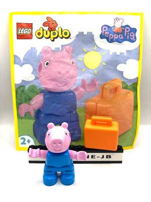 Lego  Duplo Peppa Wutz Pig Mama Papa Schorsch Goldi Sausier Polly Piepmatz NEU