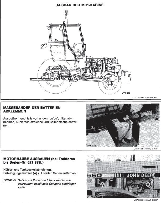 Werkstatthandbuch CD-Rom JOHN DEERE Traktor 2250 2450 2650(N) 2850 - Bild 2 von 4
