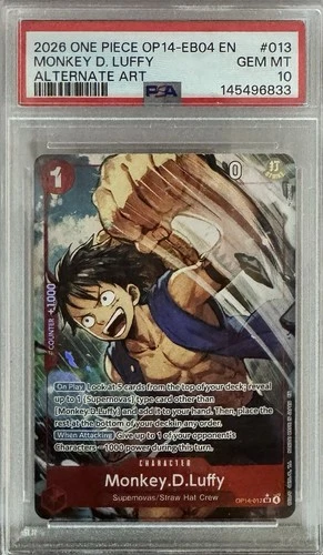 Luffy 2026 Luffy #OP14-013 Alt Art