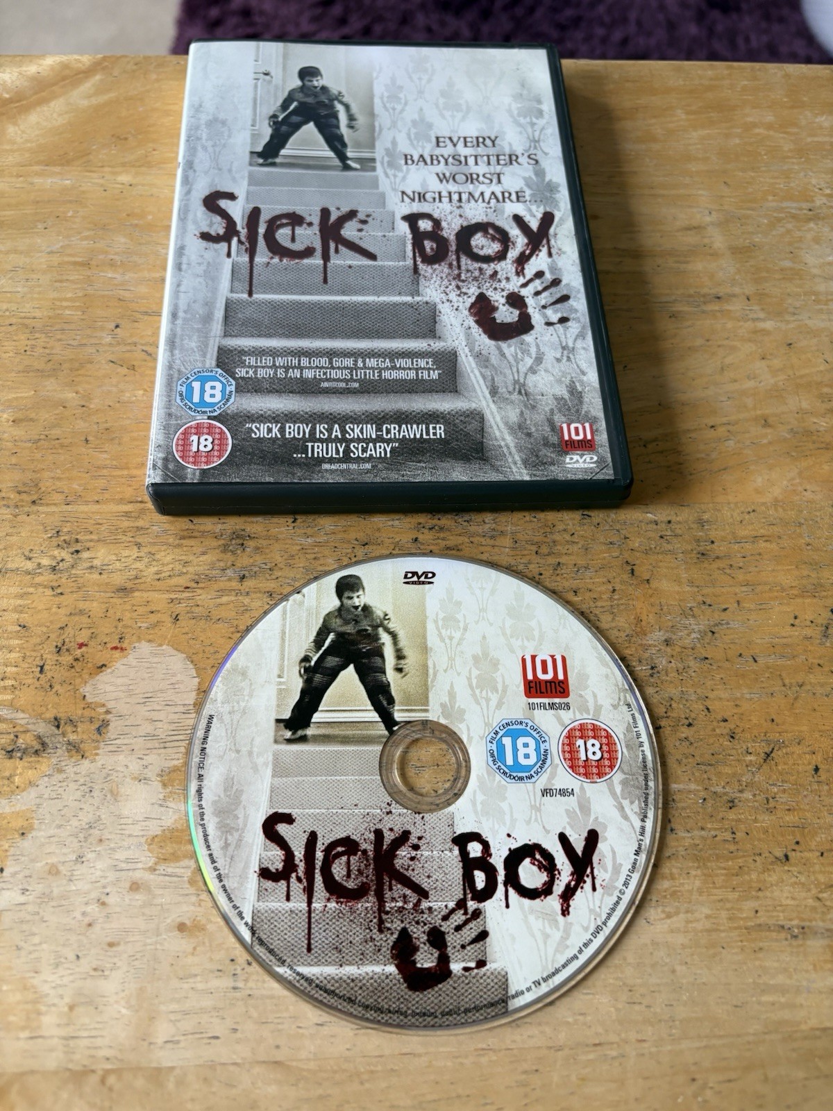 Sick Boy DVD 2011 Horror