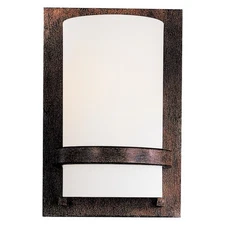 NeW Minka Lavery 342-357, 1-Light Wall Sconce, 100 Total Watts, Iron Oxide