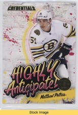 2023 Upper Deck Credentials Highly Anticipated Matthew Poitras #HA-24 READ z6b