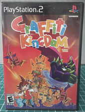 Graffiti Kingdom (Sony PlayStation 2, 2005) TAITO - Tested/Working - CIB - RARE!
