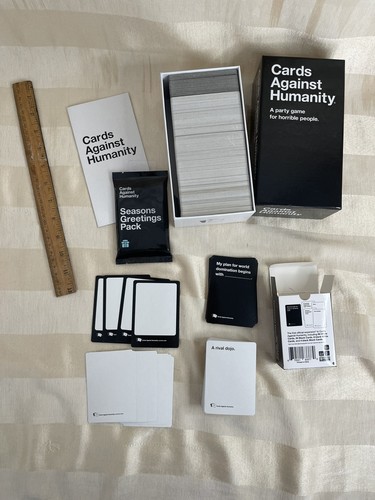 Cards Against Humanity Party Game for Horrible People + First Expansion + Season - Picture 3 of 3