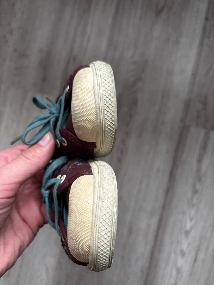 Zapatos planos de ballet para mujer Onitsuka Tiger 08B-HN889 rojo azul lunares EE. UU. 7 Foto 3 de 4