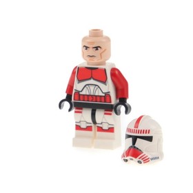 1x Lego Minifigure Star Wars Clone Shock Trooper Phase 2 Eyes Large 75046 sw0531