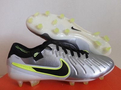 Nike Tiempo Legend 10 Elite Fg Metallic Silver-Volt-Black Mens