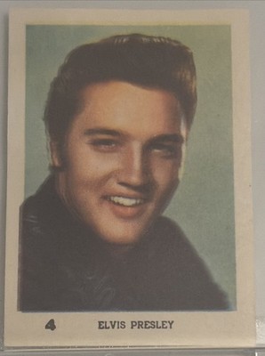 RARE Elvis Presley 1950s Estrellas De La Pantalla Flim Card