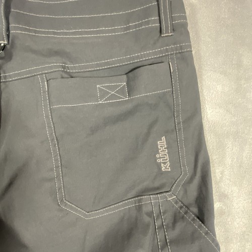 Kuhl Pants Mens 34x30 Grey Articulated Knee Ripstop Zip Pockets Hiking Camping - Picture 4 of 14
