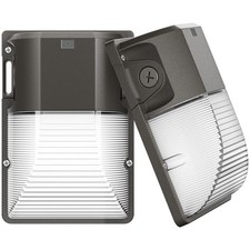 Paquete de luces LED de pared CINOTON 30W con sensor de anochecer a amanecer, 3600LM, 5000K Dayli...