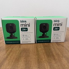 Blink - Mini 2K Compact plug-in security camera, 2K video resolution, 2 Pack
