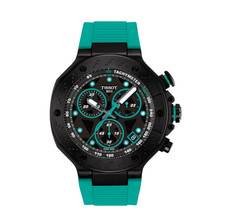 Tissot T-Race Quartz Black Dial 45mm Men's Watch T1414173705101