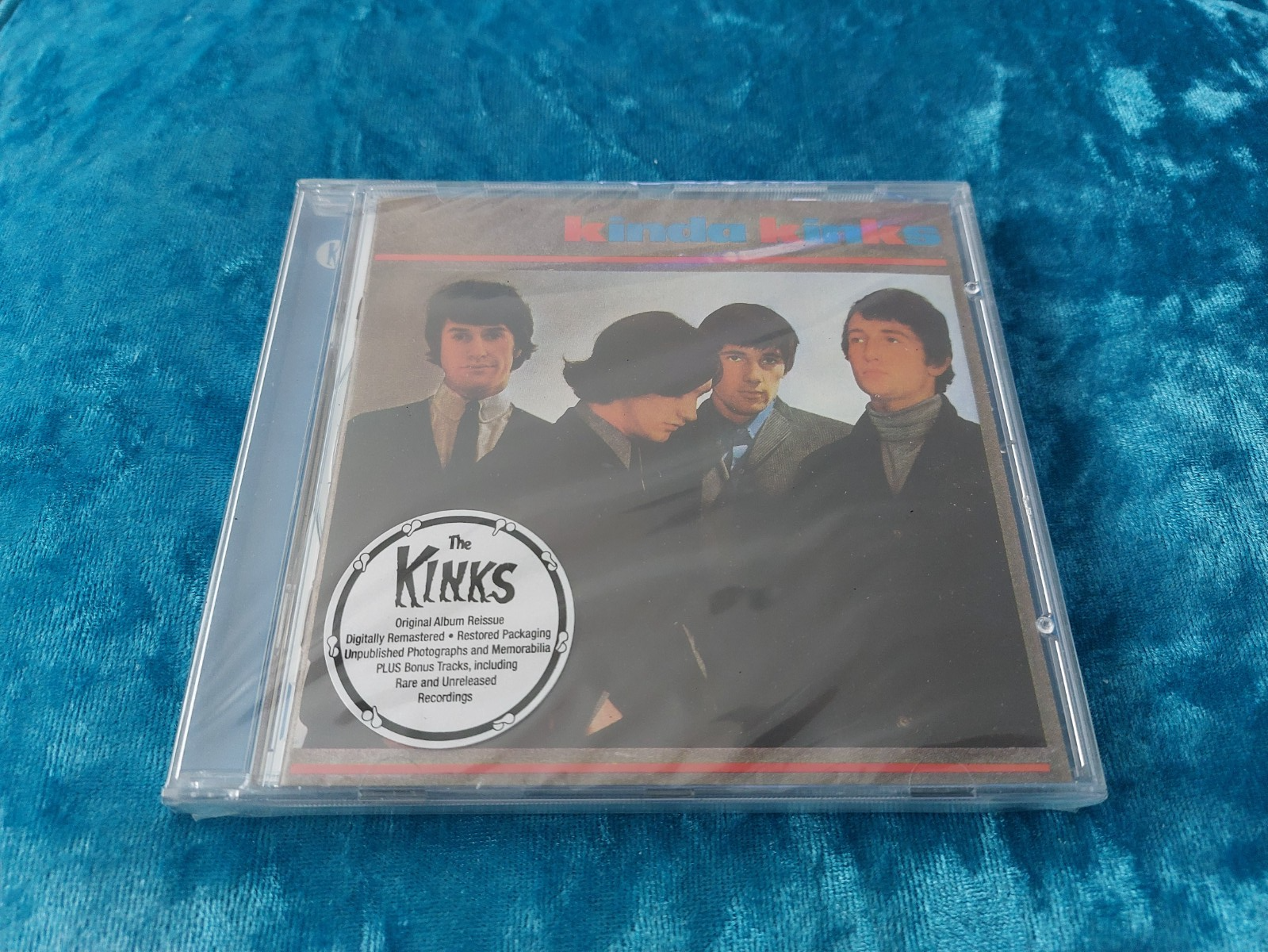 The Kinks – Kinda Kinks CD Album 1998 Reissue New & Sealed With Bonus Tracks