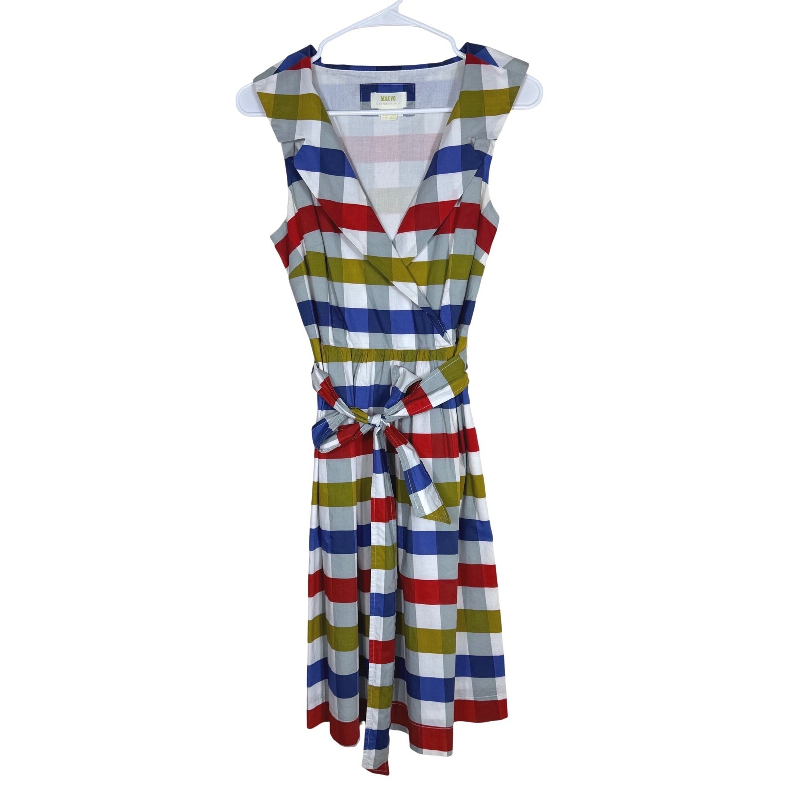 Anthropologie Maeve Cricket Club fit-and-flare Midi Dress Size 4