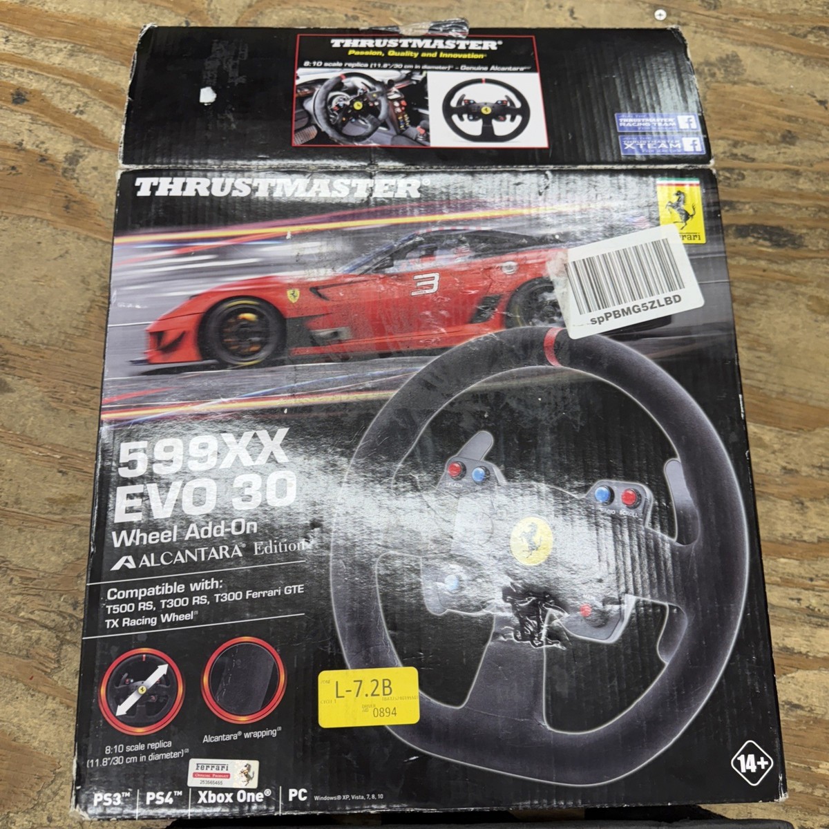その他 THRUSTMASTER 599XX EVO30 + TX SERVO BASE TX Racing Wheel Servo Base - Racing, Sim racing Wheels and
