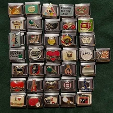 You Pick – Retro Y2K Italian Charm Link Hobby Themes Sports Music Film TV Crafts