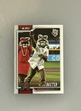 2026 Topps Series 1 Celebration - Baxter Mascot Card #M-1 Arizona Diamondbacks