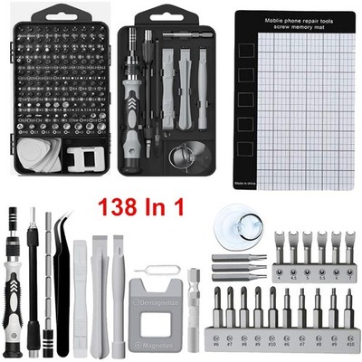 Precision Screwdriver Set Mini 138 in1 Multi-function TORX Magnetic Repair Tool