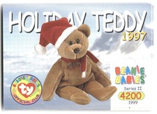 1999 Ty Beanie Babies II 150 Holiday Teddy 1997