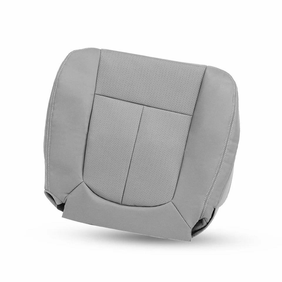 Cubierta de asiento inferior de cuero para Ford F250 F350 F450 F550 2011-2016 Foto 4 de 4