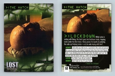 Lockdown #53 Lost Revelations 2006 Inkworks Trading Card