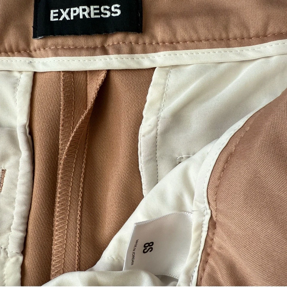 Pantalones de vestir Express para mujer de tiro medio bootcut talla 8S Foto 3 de 4