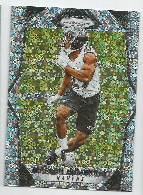2017 Panini Prizm Disco Prizm Marlon Humphrey Rookie #214 Baltimore Ravens RC