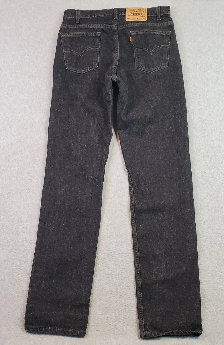Levi's 505 Black Jeans for Men for sale - eBay
