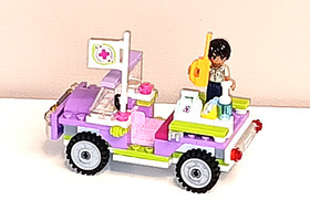LEGO Friends 41036 JUNGLE BRIDGE RESCUE Retired 356 Parts, 2 Minifigures
