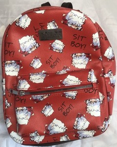 inuyasha sit boy mini backpack Fashion InuYasha Sesshomaru Patterns Mini Backpack