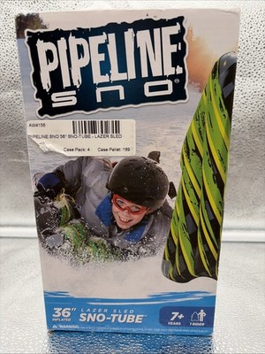 Sled Pipeline Sno 36'' Lazer 7+ Years 1 Rider NEW SEALED