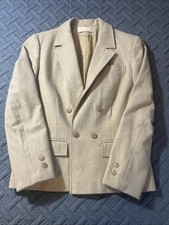 Pendleton Classic Women s 100 Virgin Wool Blazer Size 10 Camel Tan USA Made