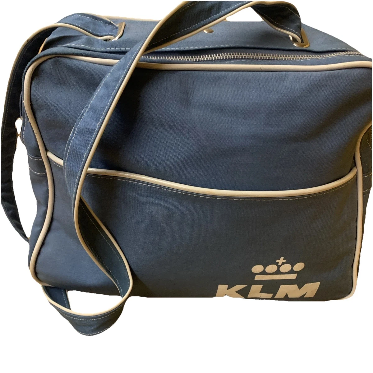 美品***ビンテージ KLM エアラインバッグ 超レア Bag KLM Airlines