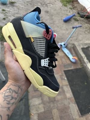 #ad Air Jordan 4 Retro Union LA Off Noir $385.00