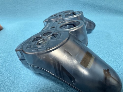 Official PS3 Dual Shock 3 Controller Clear Transparent Grey Case Shell Only - Picture 15 of 16