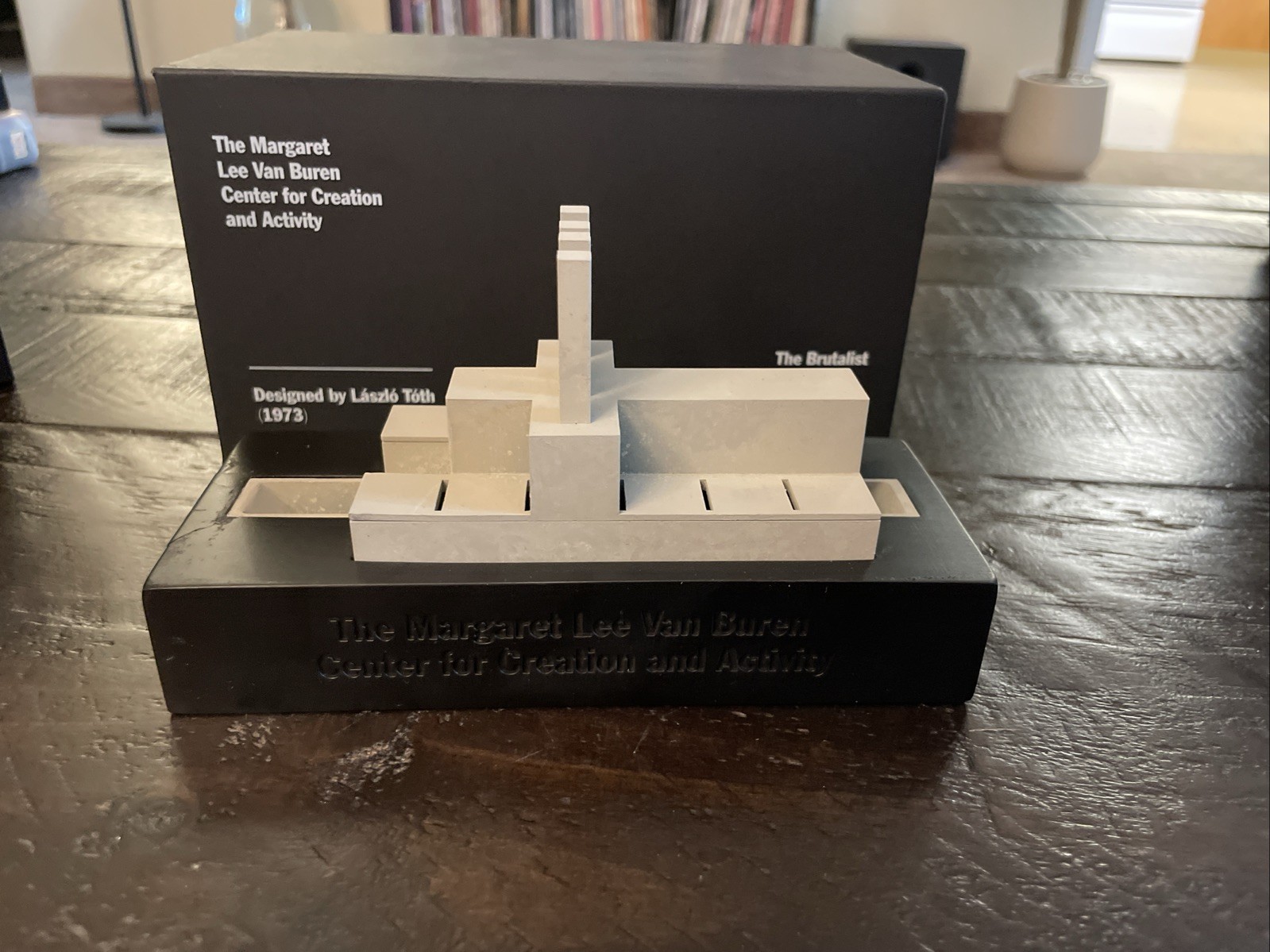 A24 The Brutalist 1:500 Scale Model Rare Out Of Print Chipped