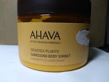 AHAVA Dead Sea Plants Caressing Body Sorbet Mandarin Cedarwood 350ml 12.3oz NWOB