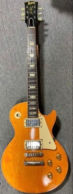 Burny FLG Single Cutaway Electric Guitar 1970s MIJ Japan Vintage Lawsuit Era