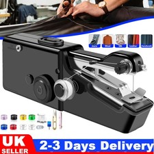 Mini Sewing Machine Handheld Cordless Hand Held Portable Easy Home Stitch Sew UK
