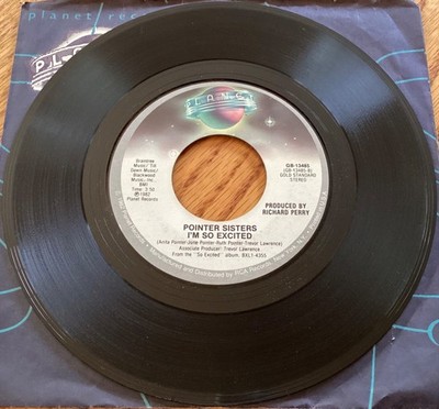 Pointer Sisters  I'm So Excited / American Music  7'' 45 rpm record, GB-13485