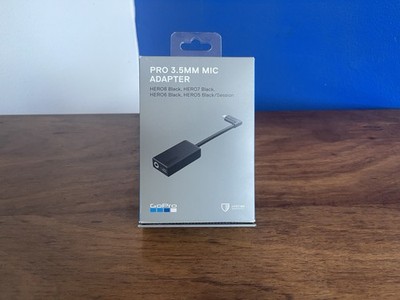 GoPro Pro 3.5mm Mic Adapter USB-C New! Open Box