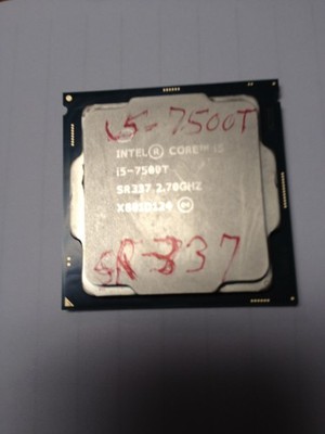 Intel CPU  Core i5-7500T...SR337... Processor 2.70 GHz  4 Cores  LGA 1151...USED