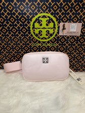 Tory Burch Virginia Belt Bag Pink Crossbody Bag Nylon Light Pink