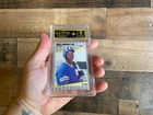 Ken Griffey Jr Rookie Card VTG 1989 Graded 9 NM Fleer Mariners 548 Slab MLB
