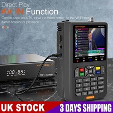 1080P GTMedia V8 Finder2 3.5" LCD Satellite Finder Signal Meter Built-in Battery
