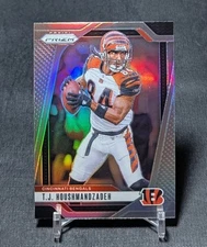 T.J. Houshmandzadeh Silver Holo 2024 Panini Prizm Football 63 Cincinnati Bengals