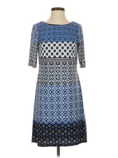 Eliza J Women Blue Casual Dress 4