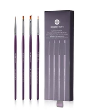 Eyeliner Brush Set Ultra Fine Gel Eyeliner Brush for Precision Eye Liner Eyeb...