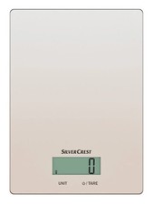 SilverCrest Küchenwaage Waage Digital LC Display Abschaltautomatik - BEIGE