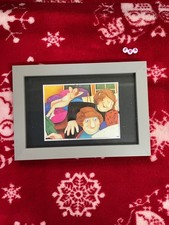 BERYL COOK  , Vintage MINI Art Gallery Print   , OOAK RARE SAUCIER RISQUE FRAMED